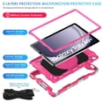 thumbnail image 3 of Funda DETUOSI para Samsung Galaxy Tab A9 Plus de 11 pulgadas con correa, 3 of 7
