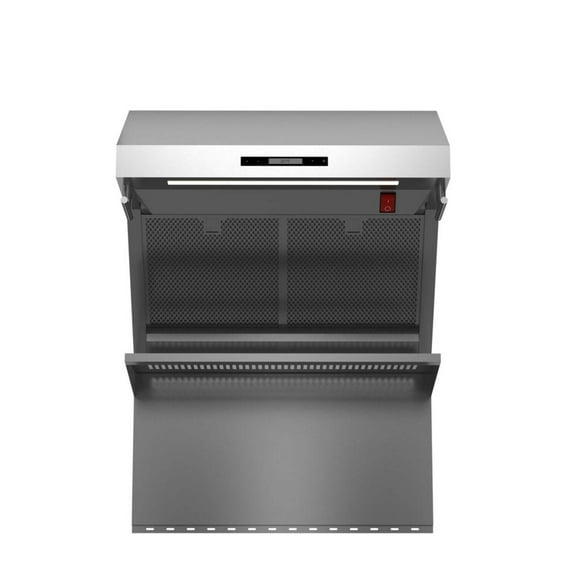 Savona - 30" Wall Mount Range Hood with Hybrid Filters & Back Splash