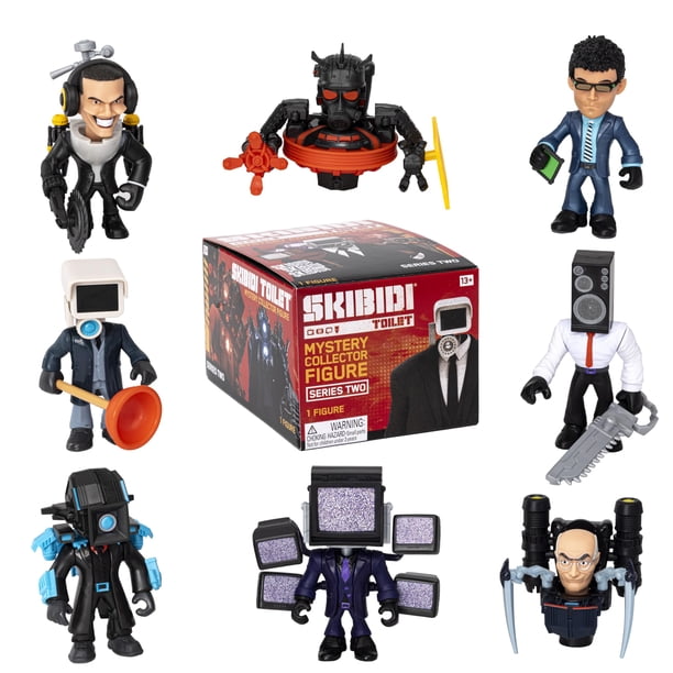 Figura de coleccionista SKIBIDI Toilet Series 2 con licencia oficial
