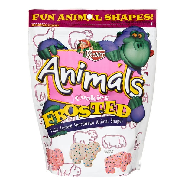Keebler Frosted Animal Shortbread Shape Cookies 13 oz