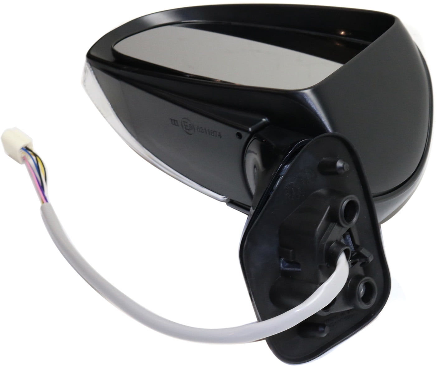 Mirror Compatible With 2015 Toyota Prius Left Driver Side Heated In-housing Signal Light Paintable Kool-Vue