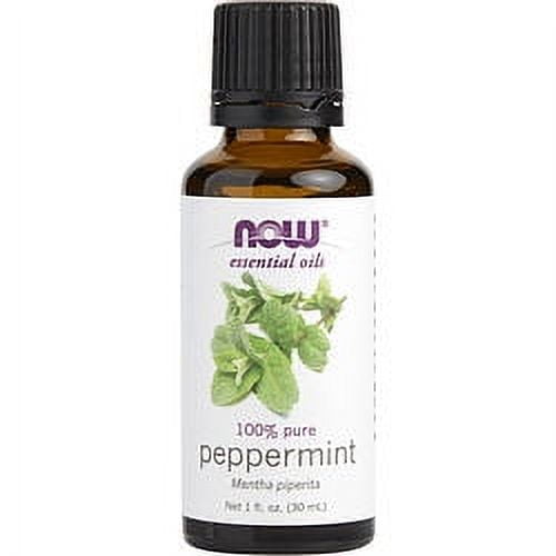 NOW Foods - 100% Pure Essentiel Oil Peppermint - 1 fl. oz.