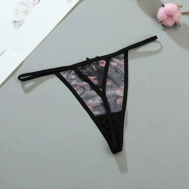 Most Comfortable Womens Underwear Open Crotch Lace Transparent Thong  Panties Ladies plus Size Underwear Size 14 : : Clothing, Shoes 