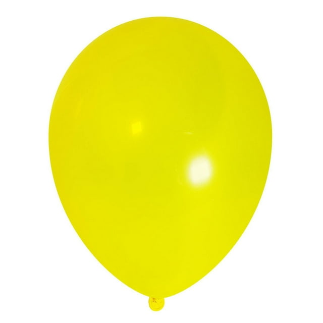 12inch. Yellow Latex Balloons, 15 Pieces, by Way To Celebrate