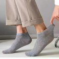 thumbnail image 5 of 5/7/10 Pairs of Men/women Boat Socks Plain Color Anti Odor Summer Ankle Socks Casual and Breathable Low Waisted Socks, 5 of 5