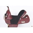 thumbnail image 2 of HILASON Western Horse Saddle Treeless American Leather Trail Barrel Tack | for Horses, 2 of 8