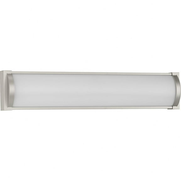 P300408-009-30-Progress Lighting-Barril - 22W 1 LED Bath Vanity In Modern Style-4.76 Inches Tall and 2.33 Inches Wide-Brushed Nickel Finish