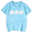 thumbnail image 5 of TZEWGL Chemise Décontractée pour Infnat Motif Graphique Imprimé Col Rond Manches Courtes pour Filles Garçons Taille 3-4T, 5 of 5