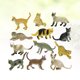 thumbnail image 3 of 12 piezas de simulación Mini modelo de gato Figuras de animales pequeños Surtido de juguetes para gatos Accesorios de decoración del hogar (gato), 3 of 8