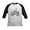 Black/White, variant on CafePress - Video Game Controller With Bunny E Baseball Jersey - Kids Cotton Baseball Jersey, 3/4 Sleeve Shirt