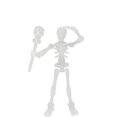 thumbnail image 2 of Skeleton Action Figure, 5.3 Inch Skeleton Action Figure Accessories, Halloween Skeleton Toys, Miniature Skeleton Model, Buildable Posable Skeleton, Translucent All Joint Movable, 2 of 7