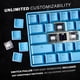 thumbnail image 3 of Set de keycaps HK GAMING para teclado mecánico, 3 of 6
