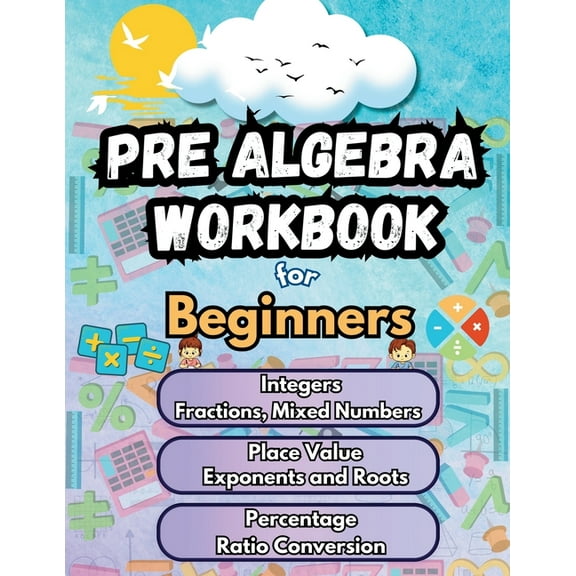 Math Bridge Building Activities Summer Math Pre Algebra Workbook for Beginners Bridge Building Activities: Essential Skills Practice Worksheets, Book 1, (Paperback)
