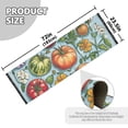 thumbnail image 5 of Yayeee Hallway Runner Rug 2'x6' Non Slip Machine Washable with Rubber Backing, Floral Tomatoes, 5 of 8