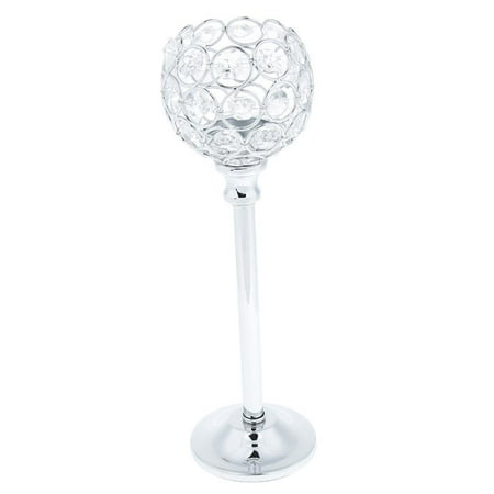 

DIAMANTE CRYSTAL TEA LIGHT PILLAR CANDLE HOLDER HOME WEDDING PUB CAFE DECOR