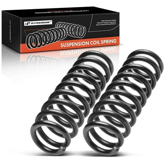 A-Premium 2Pcs Rear Suspension Coil Spring Set Compatible with Hyundai Sonata 2011-2015 & Kia Optima 2011-2016, Rondo 2007-2010, 2.0L 2.4L, Driver and Passenger Side, Replace# 553504C020, 553504R030