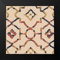 thumbnail image 2 of Mountain, Ricki 15x15 Black Modern Framed Museum Art Print Titled - Morocco Tile I, 2 of 5