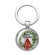 thumbnail image 1 of LLavero de cristal de 25mm con diseño de pájaros rojos para coche, llavero con diseño de Merry Christmas, fotos cardinales, llavero de coche, 1 of 4