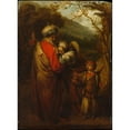 thumbnail image 3 of Barent Fabritius 11x14 Black Modern Framed Museum Art Print Titled - Abraham Dismissing Hagar and Ishmael (1658), 3 of 5