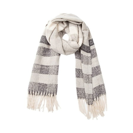 

Honeeladyy Sales Womens Warm Long Shawl Wraps Large Scarves Knit Cashmere Tassel Plaid Scarf