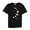 black, variant on Junk Food Mens Nasa Planets Graphic T-Shirt, Black, X-Small