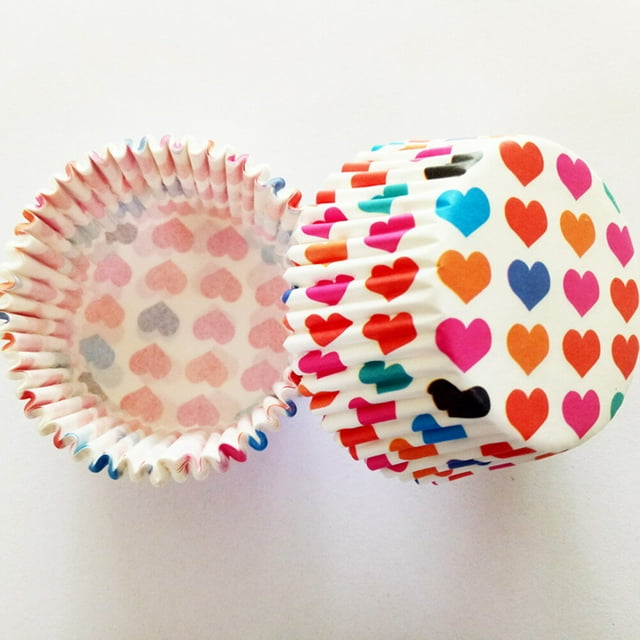 CTIRCHIU 4 Modèles Différents Moules à Pâtisserie Papier à Muffins pour Célébrations à Thème
