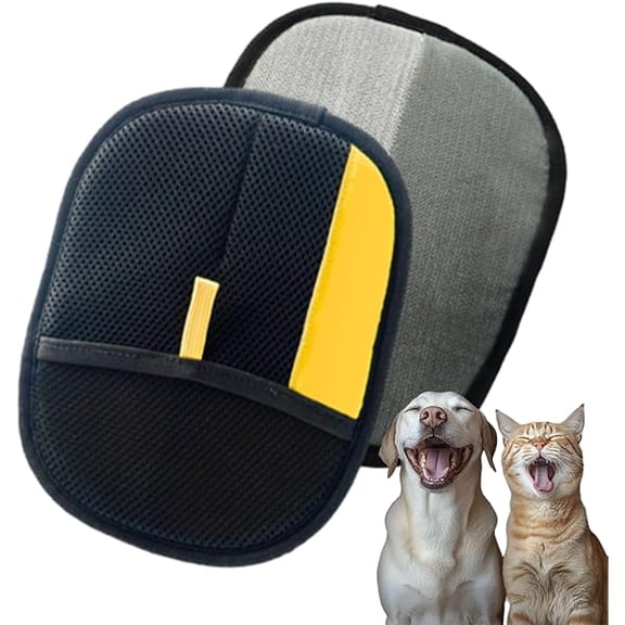 Pet Hair Removal Glove for Cats & Dogs, Reusable Pet Glove for Dogs & Cats, Easy Hair Remover for Short and Long Fur, Pet Shedding Glove for Home Furniture Cleaning (1 Pcs)