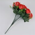 thumbnail image 5 of Rose Flower Bouquet, Ongmies Artificial Flowers for Cemetery Memorial Flower Bouquet For, Artificial Flowers, 18 Artificial Flowers*1, 5 of 6