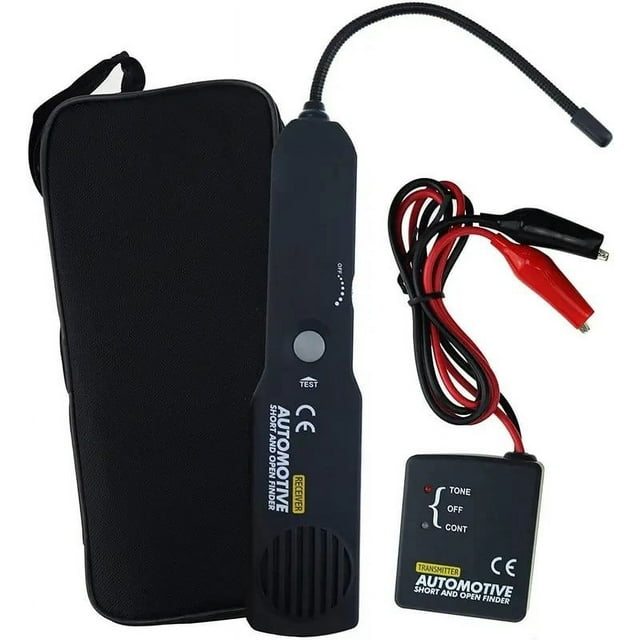 Automotive Circuit Tester Digital Car Circuit Scanner Diagnostic Tool With 7 Inch Flexible Probe For 6 V To 42 V Vehicles
