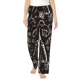 thumbnail image 1 of Balery Wine Seamless Pantalones de pijama para mujer, pijamas ultraligeros, pantalones de estar por casa-Medium, 1 of 6