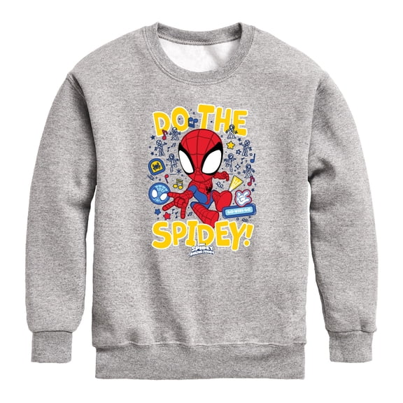 Spider-Man - Do The Spidey Graphic Long Sleeve Fleece Sweatshirt