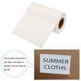 thumbnail image 3 of Unique Bargains 3.93'x328' (100mmx100m) Wax Thermal Transfer Ribbon, 1 Roll 1' Core Ink Out Barcode Printer Ribbon, White, 3 of 6
