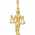 thumbnail image 1 of 10K Yellow Gold Libra Zodiac Charm (42 X 20) Made In United States -Jewelry By Sweet Pea, 1 of 6