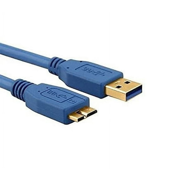 6Ft Micro B USB 3.0 Male to USB A Male Cable for Hard Drive HDD Galaxy S5