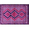 thumbnail image 1 of Ahgly Company Machine Washable Indoor Rectangle Persian Purple Traditional Area Rugs, 5' x 7', 1 of 4