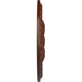 thumbnail image 4 of Ekena Millwork 27 7/8"OD x 3 7/8"ID x 2 1/2"P Tomango Egg & Dart Ceiling Medallion (Fits Canopies up to 6 3/4"), Hand-Painted Burnished Mahogany Crackle, 4 of 6