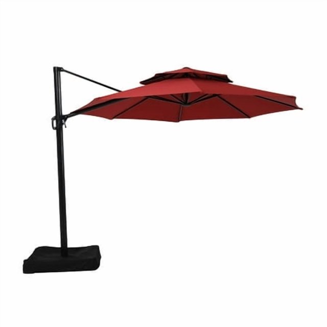 Garden Winds Replacement Canopy Top Cover for the Lowe's offset YJAF-819R Umbrella -RipLock 350 - Beige