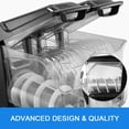 thumbnail image 6 of BENTISM Commercial Slushy Machines 2x10L Double-Bowl Full Size Slush Frozen Drink Machine 900W Commercial Use, 6 of 10
