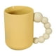 thumbnail image 2 of Taza de cerámica con mango con cuentas mantenga bebidas calientes o frías de 500 ml Taza de café Drinkware para cocina de la oficina de cocina Regalos Amarillo, 2 of 8
