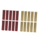 thumbnail image 3 of 200 cápsulas termorretráctiles para tapas de botellas de vino con corcho Oro rojo vino de 32 mm, 3 of 5