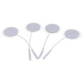 thumbnail image 1 of 20Pcs Body Massager Self-adhesive Reusable Round Replacement Electrode Pads With Cable For Tens Machine, 1 of 8