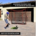 thumbnail image 3 of GoSports Rallonge Universelle pour Filet de Pratique de Golf - Protégez Votre Filet de Practice - Attache pour Filet de Golf de 7 Pi Ou 10 Pi, Noir, 3 of 3