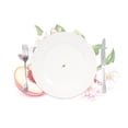 thumbnail image 2 of Ryvnso Placemats Set of 4 Peach Flowers Dining Mats Heat-Resistant Non-Slip Washable Table Mat, 2 of 8