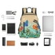 thumbnail image 4 of Disketp Colorful Plants And Insects Mochila Ligera e Impermeable, Mochila de Día Resistente para Viajes, Senderismo y Uso Diario para Hombre y Mujer, 4 of 7