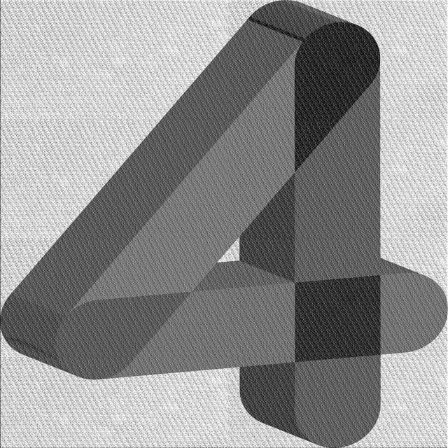 Ahgly Tapis d'Intérieur Lavable en Machine Carré Transitionnel Argent Platine Gris, 6 Pieds Carré