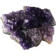 thumbnail image 4 of Nvzi Piedras y cristales de amatista en bruto, cúmulos de cristales naturales, geodas con cristales (0,11 lb), 4 of 5