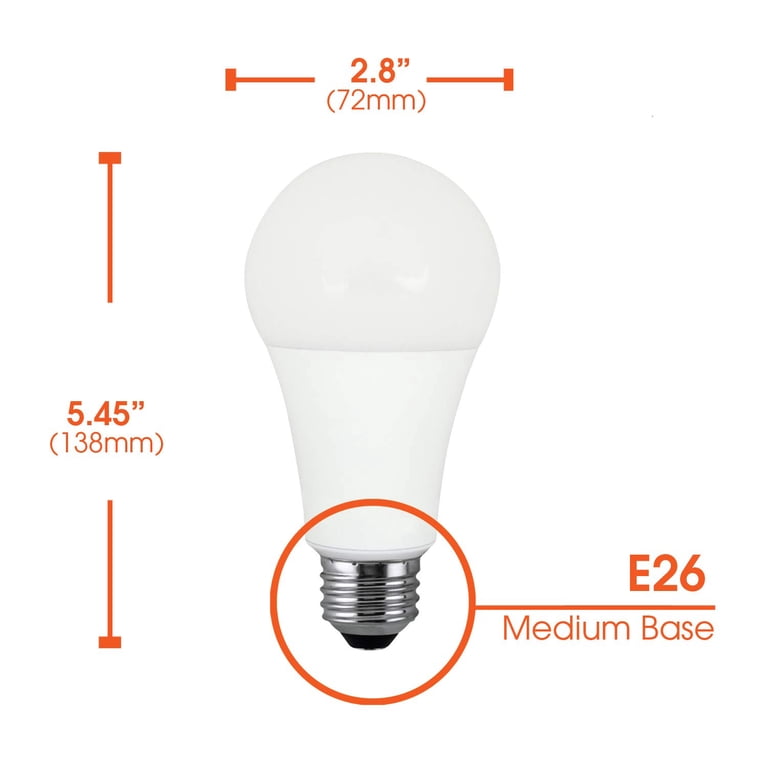 Xtricity A21 LED Light Bulb, 28W (150W Eqv), 2605 Lumens, E26