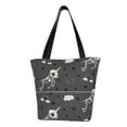 thumbnail image 2 of Kdxio Skeleton Unicorn Women Reusable Grocery Bags Foldable Ripstop,Reusable Shopping Bags for Shopping,Gym,Gift, 2 of 7