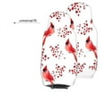 thumbnail image 4 of LAKIMCT Cute Winter Cardinal Birds Car Seat Covers Vehicle Front Seat Covers Universal Fit Seat Protector, 4 of 9
