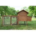 thumbnail image 6 of Outdoor Medium 80'' Wooden Chicken Coop Nest Box Hen House Poultry Cage Pet Hutch Garden, 6 of 8